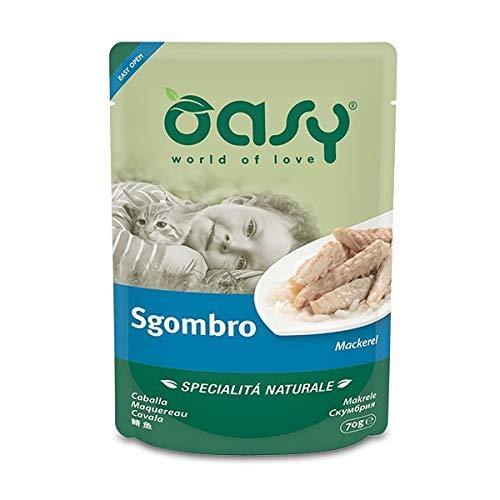 Oasy Specialità Naturale Sgombro 70gr Oasy Specialità Naturale Sgombro 70gr